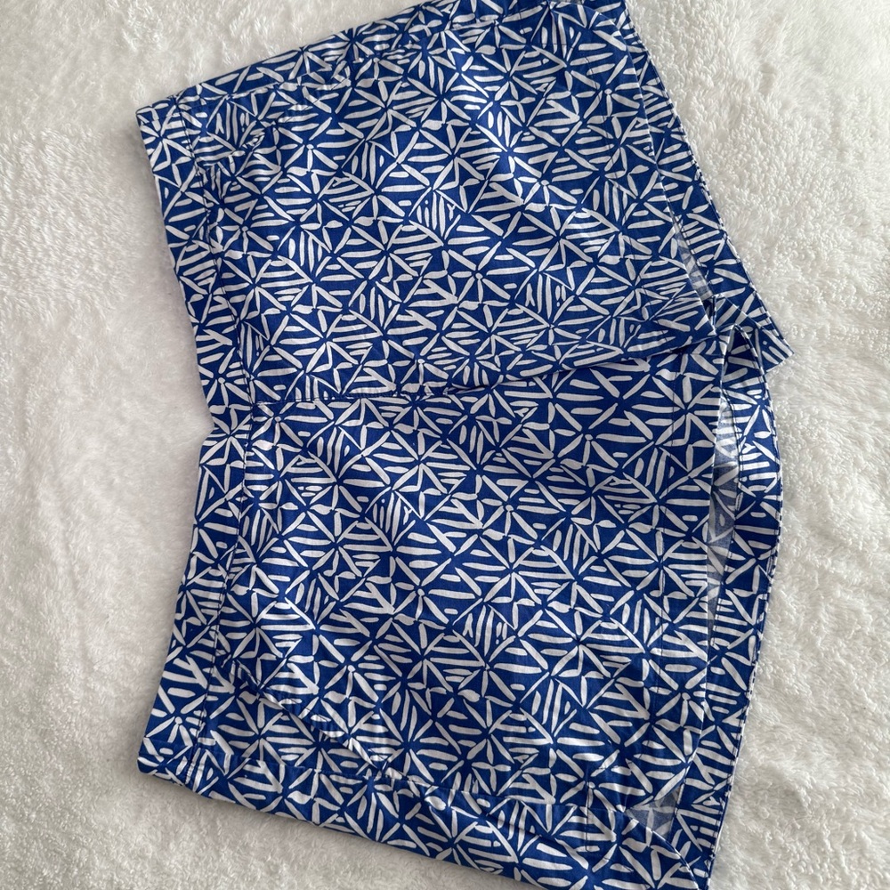 Lilly Pulitzer Ocean View Short “Corsica Blue Easy Peasy” - Size Large